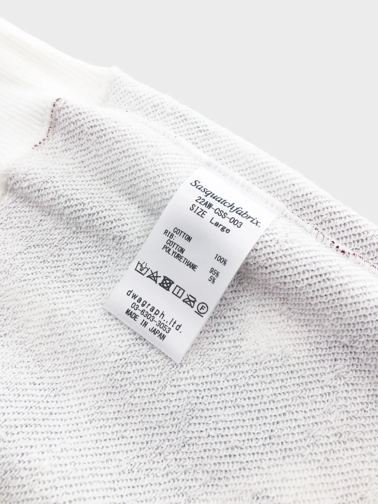 【60%OFF】Sasquatchfabrix. / FAR EAST AG HOODIE (WHITE)