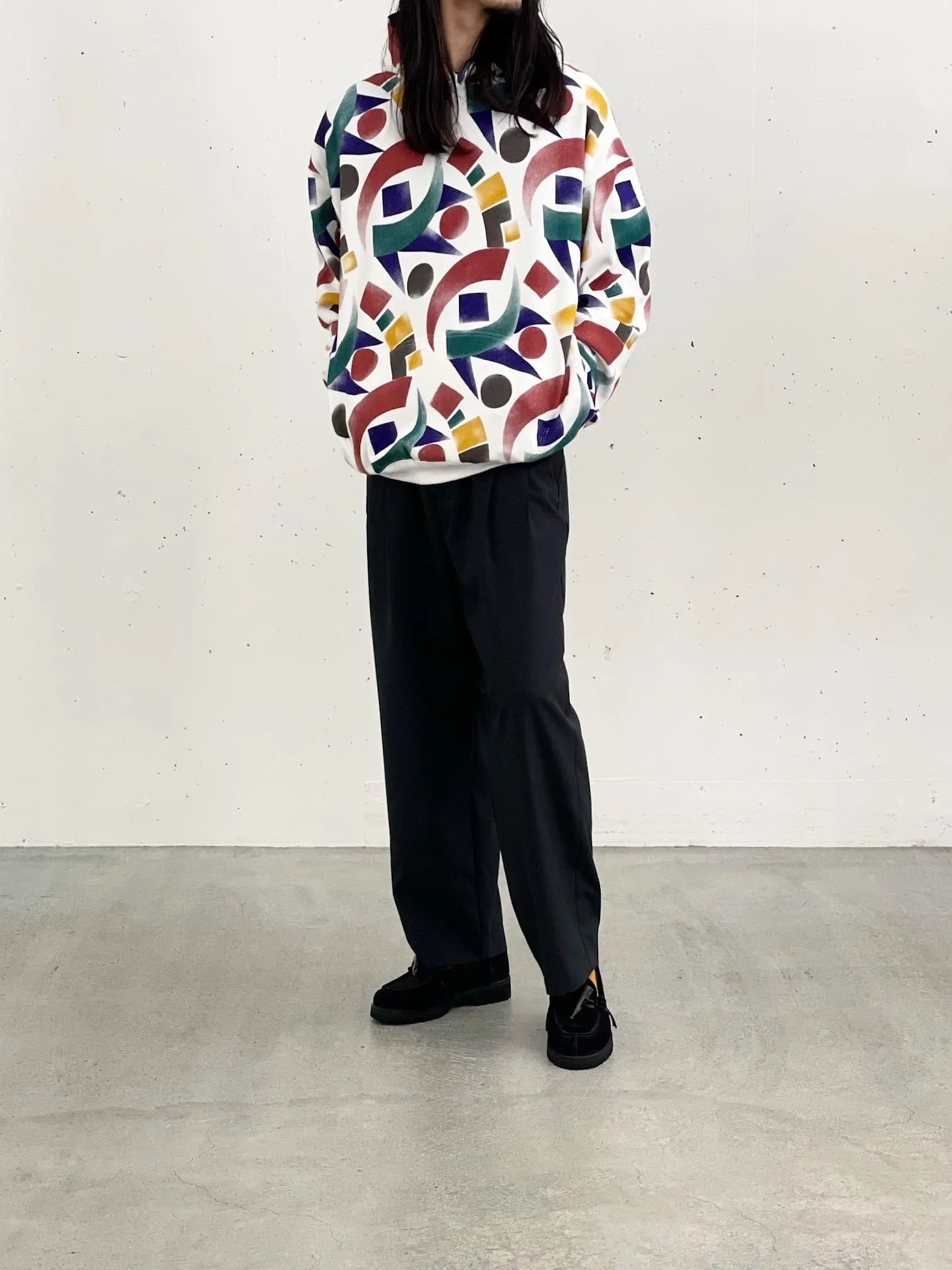 【60%OFF】Sasquatchfabrix. / FAR EAST AG HOODIE (WHITE)