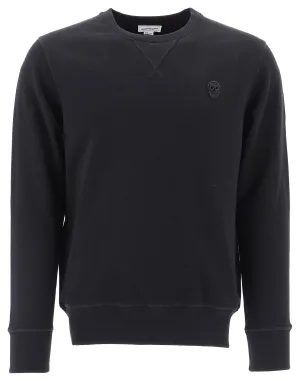 Alexander McQueen Skull Patch Crewneck Jumper