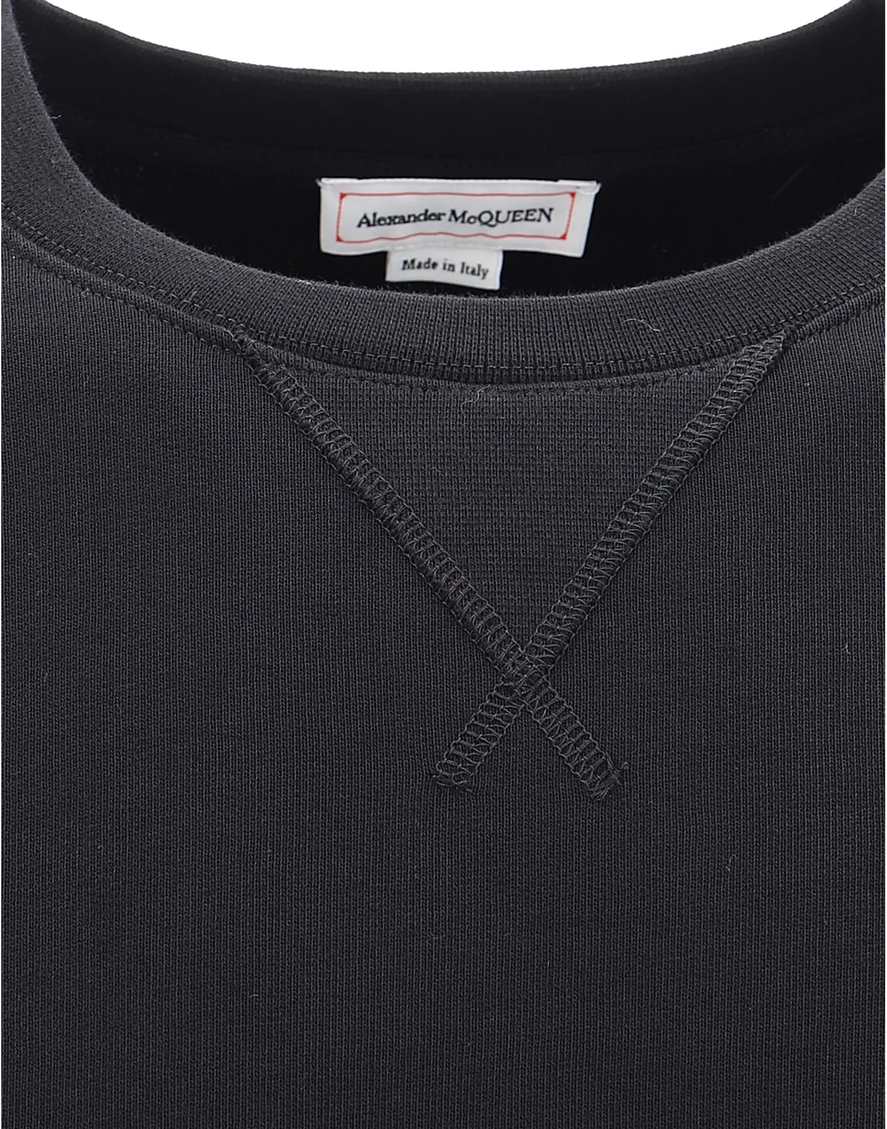 Alexander McQueen Skull Patch Crewneck Jumper