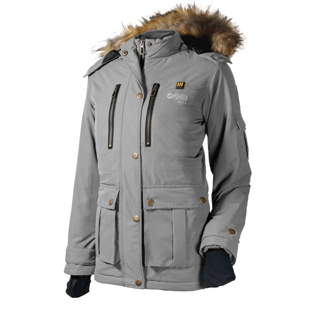 Arcadia Womens Heated Parka by Gobi Heat