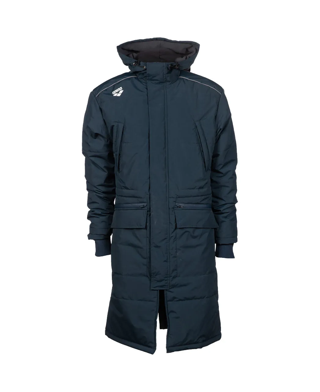Arena Team Parka Solid Jacket - Navy