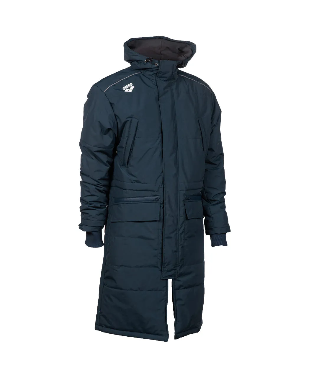 Arena Team Parka Solid Jacket - Navy