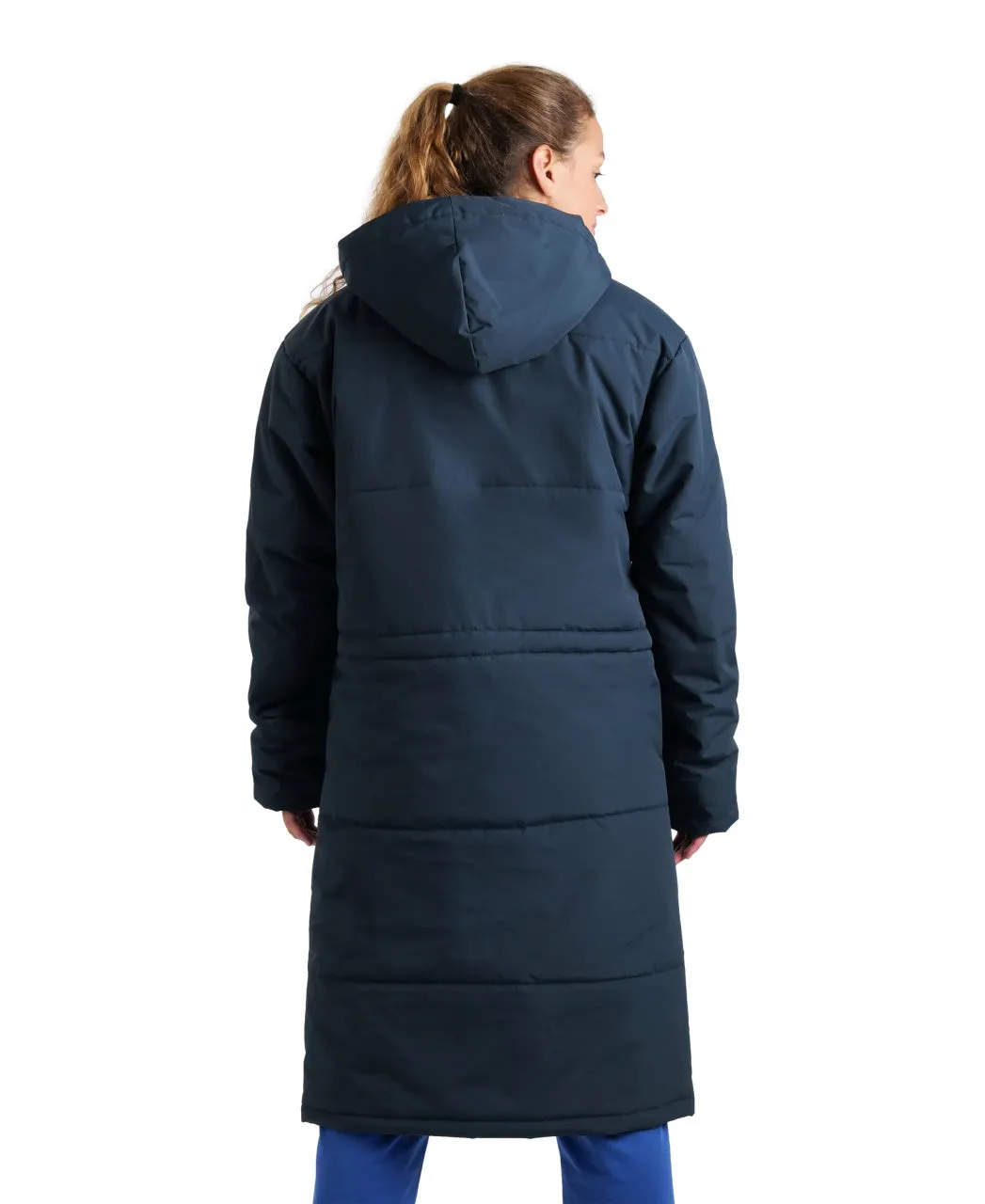 Arena Team Parka Solid Jacket - Navy