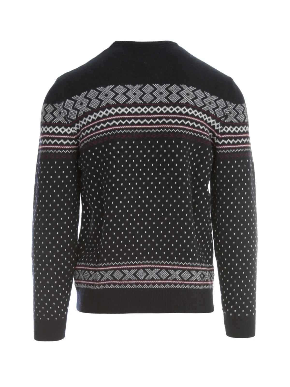 Barbour Intarsia Crewneck Jumper
