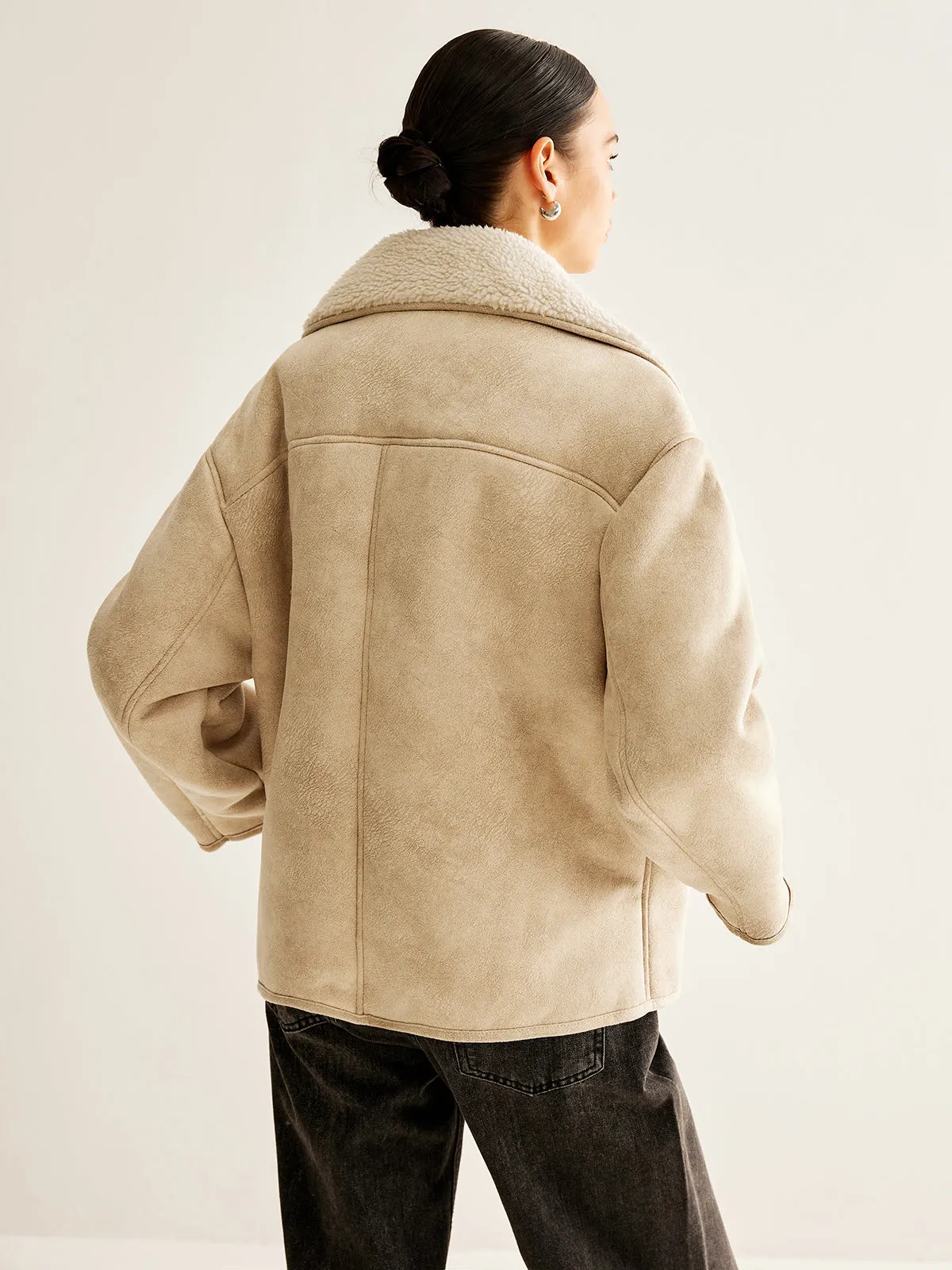 Button Fleece Jacket