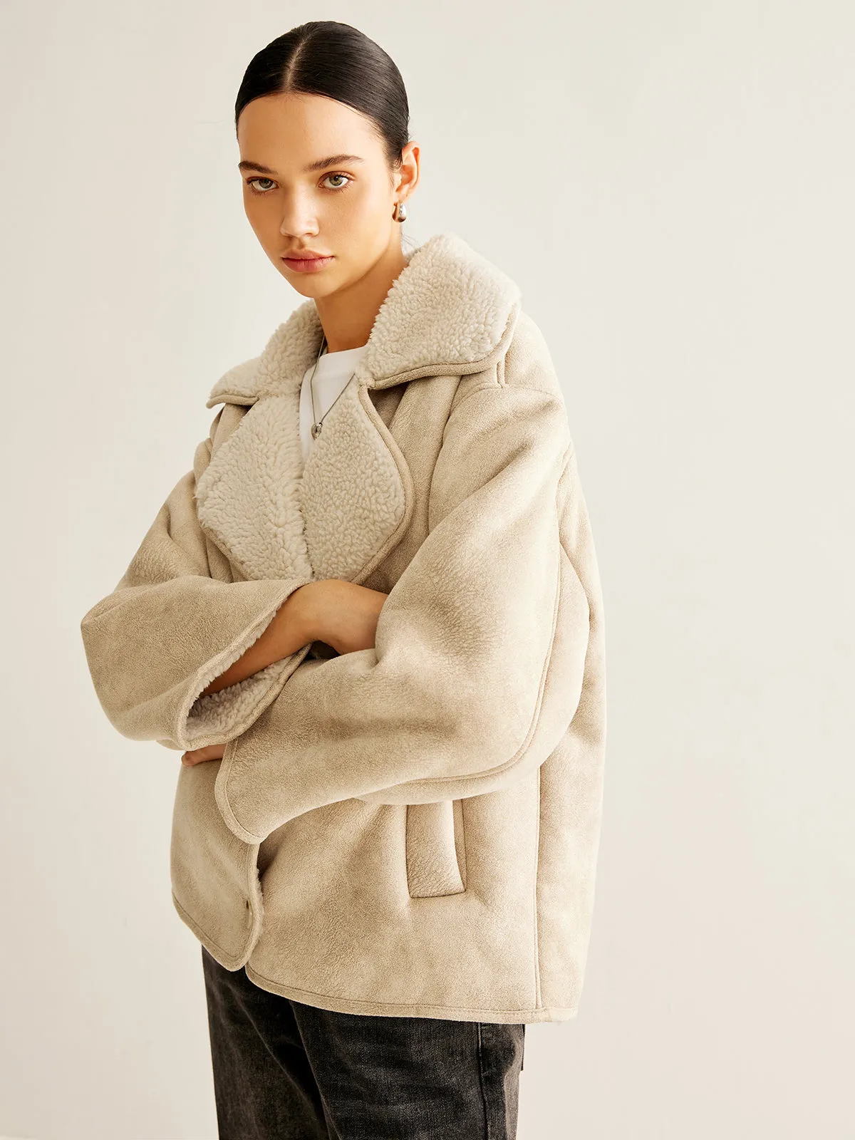 Button Fleece Jacket