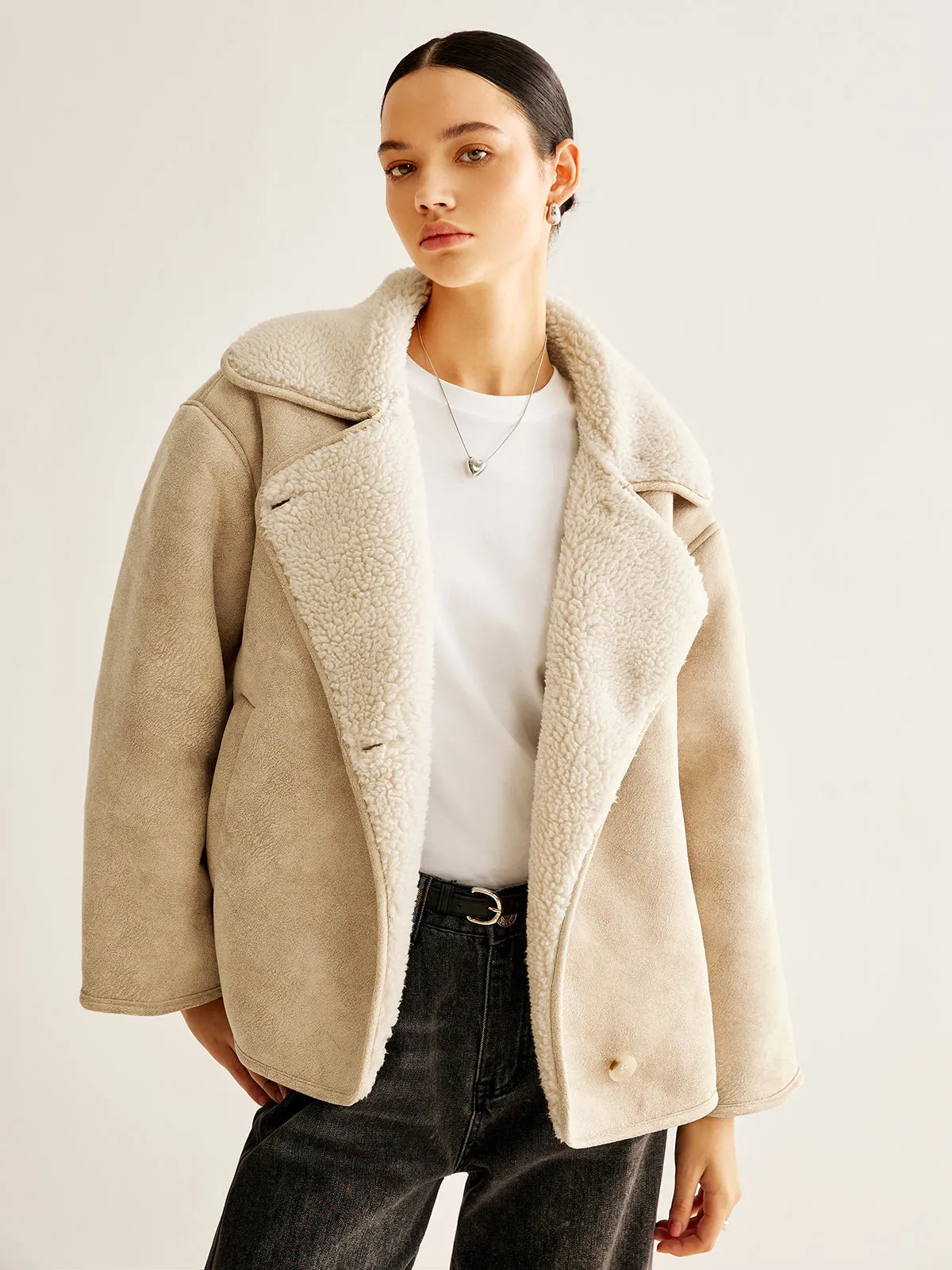 Button Fleece Jacket