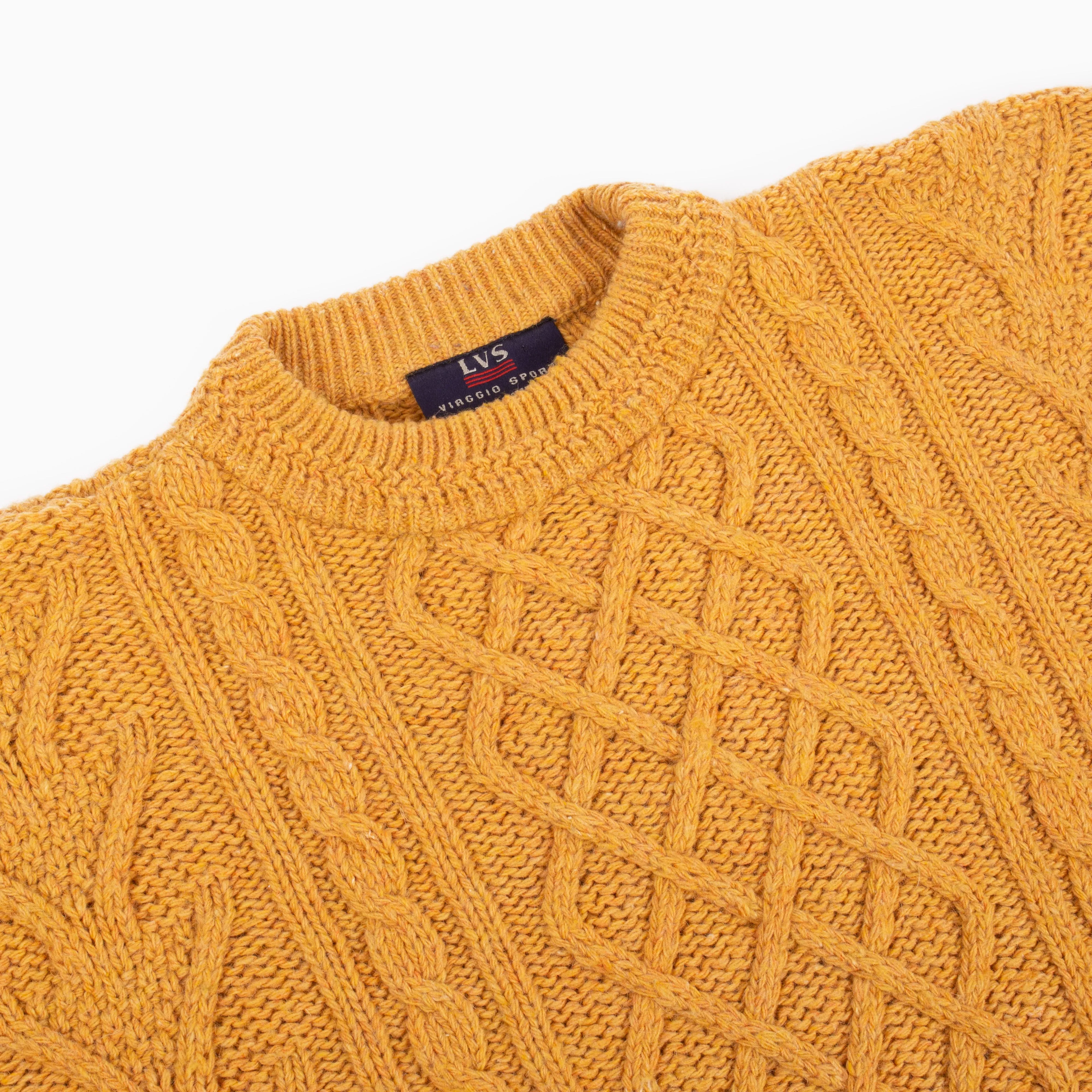 Cable Knit Crewneck Jumper