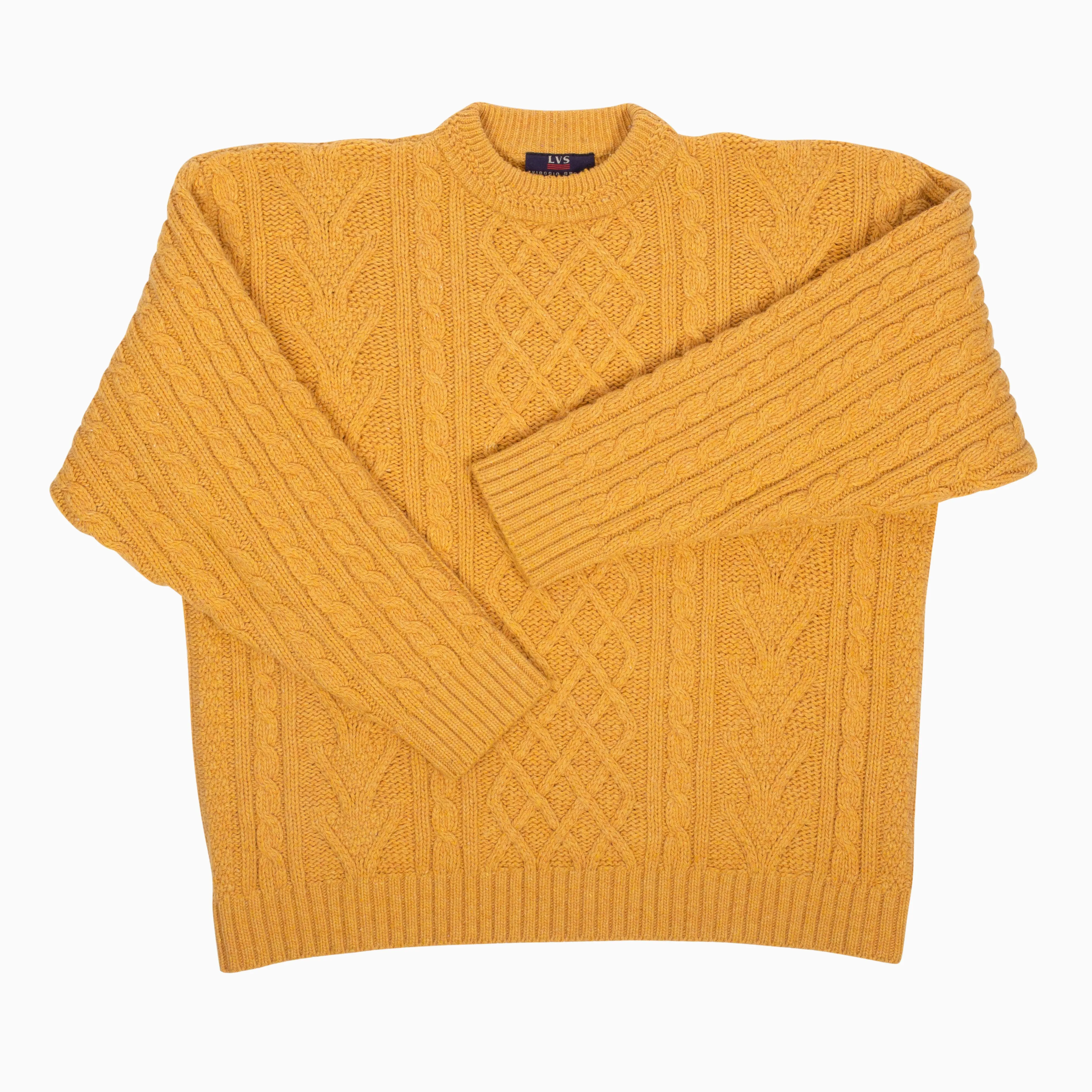 Cable Knit Crewneck Jumper