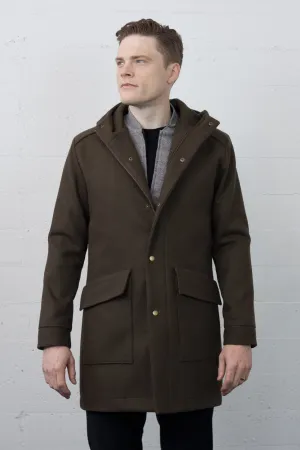 Climate Coat Olive Twill