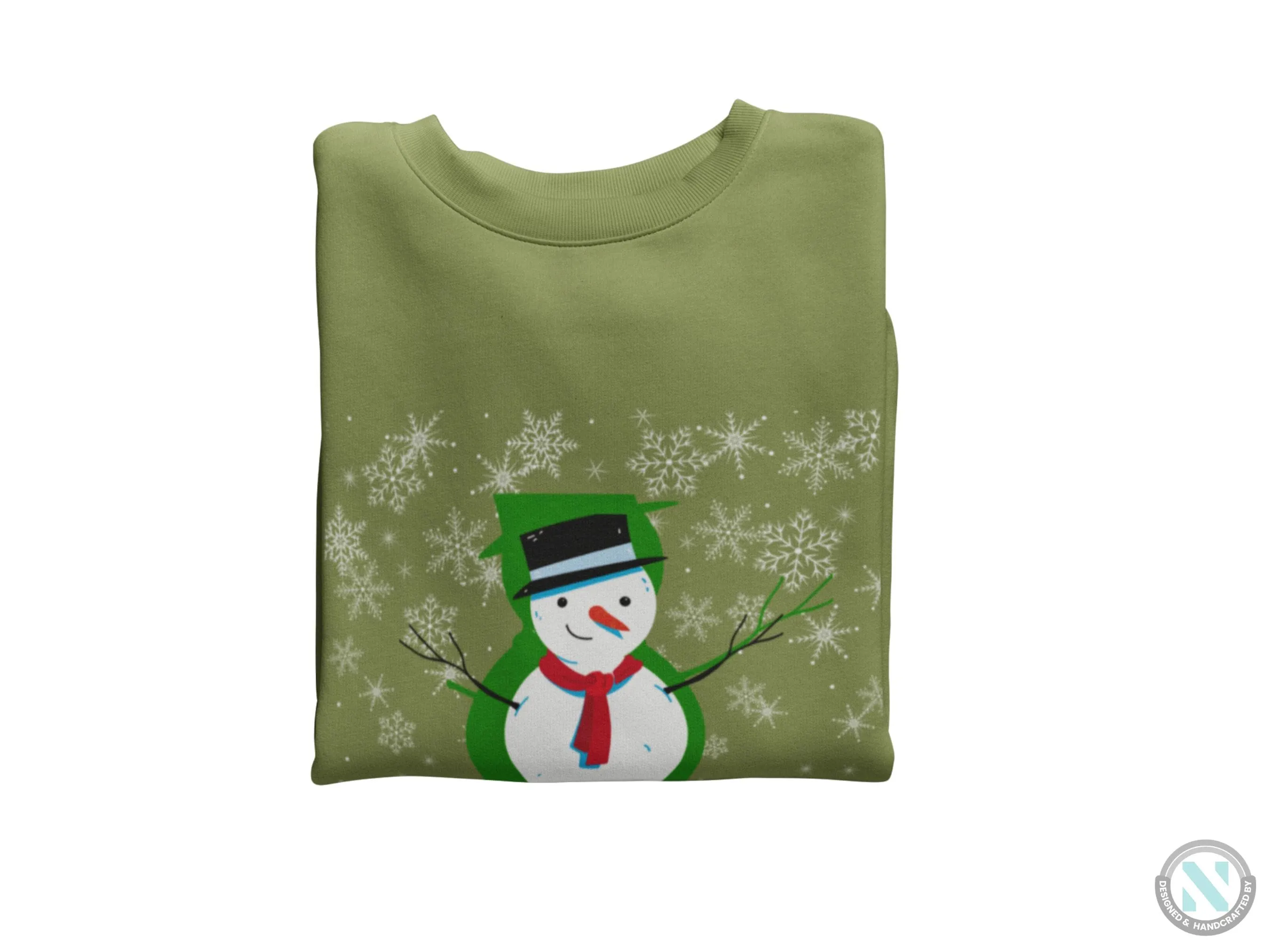 Custom Merry & Magical Christmas Sweatshirt Gift for Toddler Boys