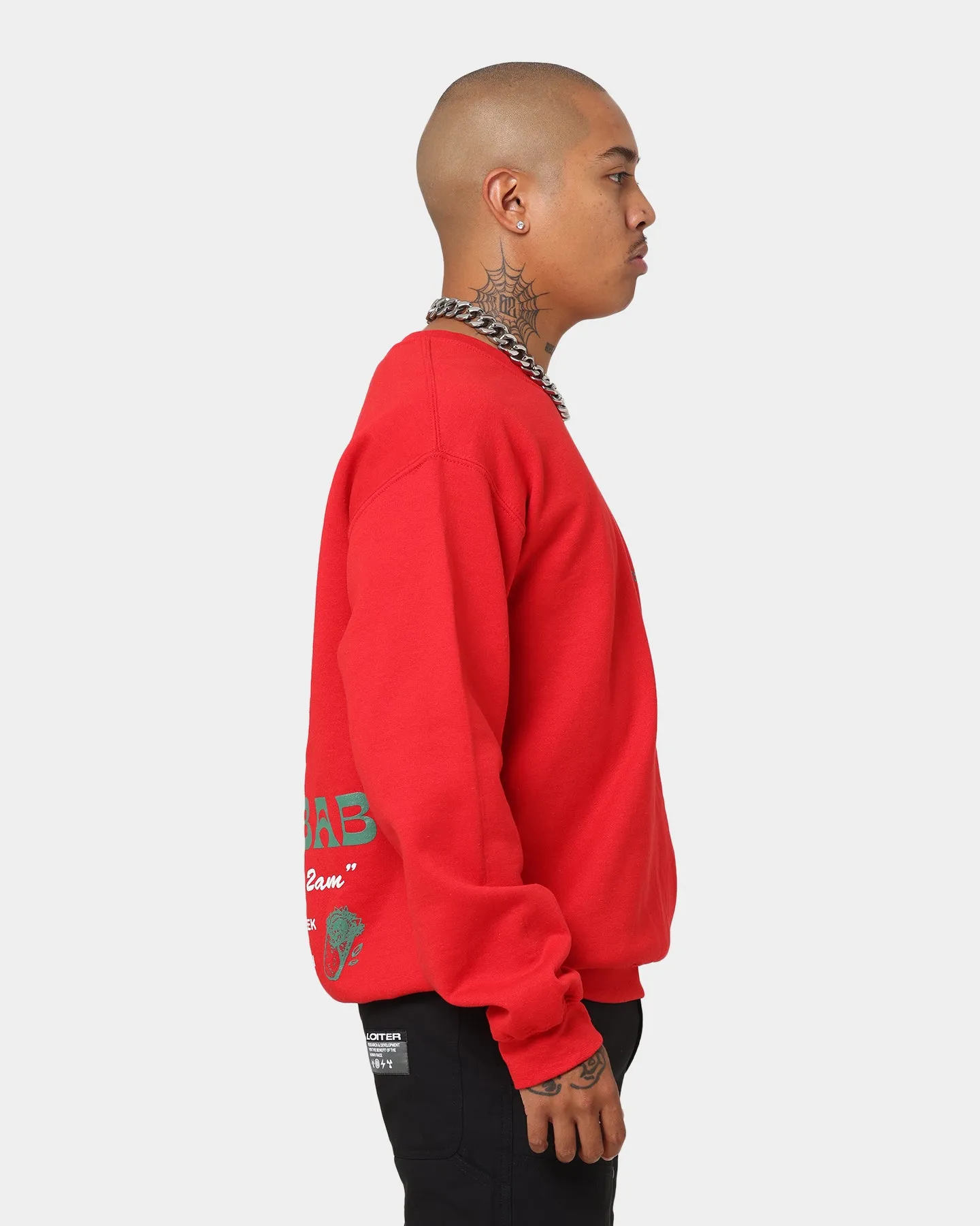 Goat Crew Döner Kebab Crewneck Red