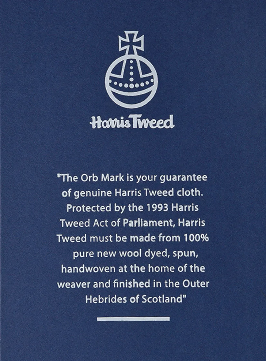 Harris Tweed Melange Dark Brown Hunting Vest