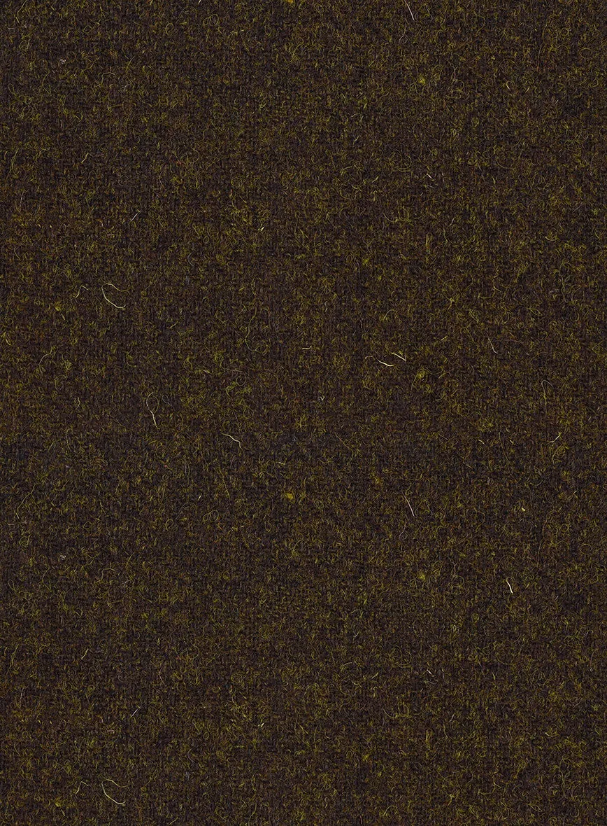Harris Tweed Melange Dark Brown Hunting Vest