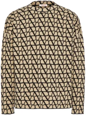 Jumper with all-over Toile Iconographe
