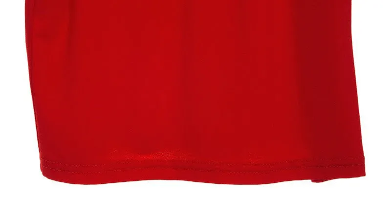 Knee-Length Dress With Half Sleeves