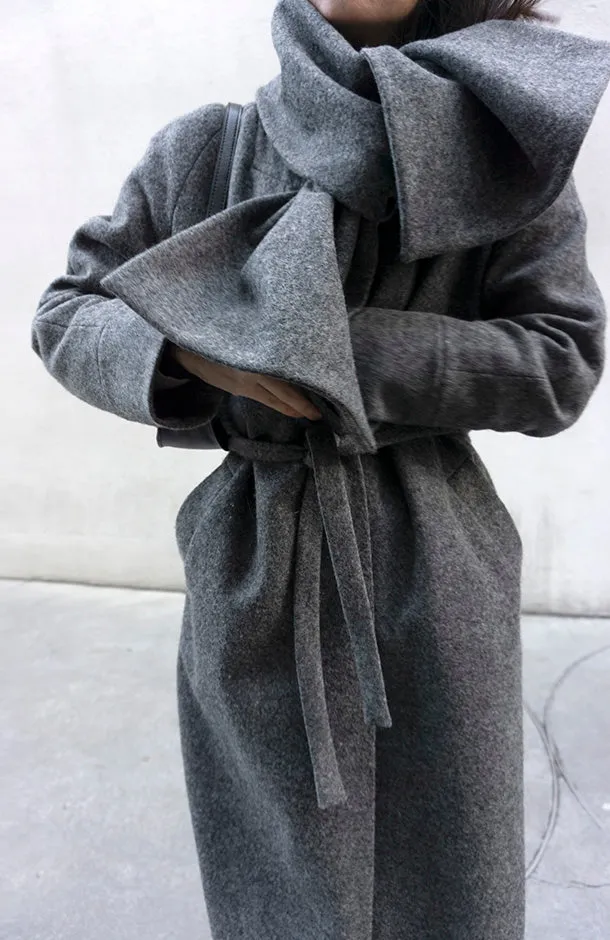 LONG WOOL COAT