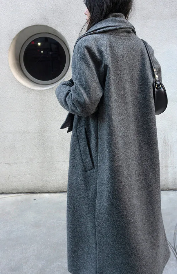 LONG WOOL COAT