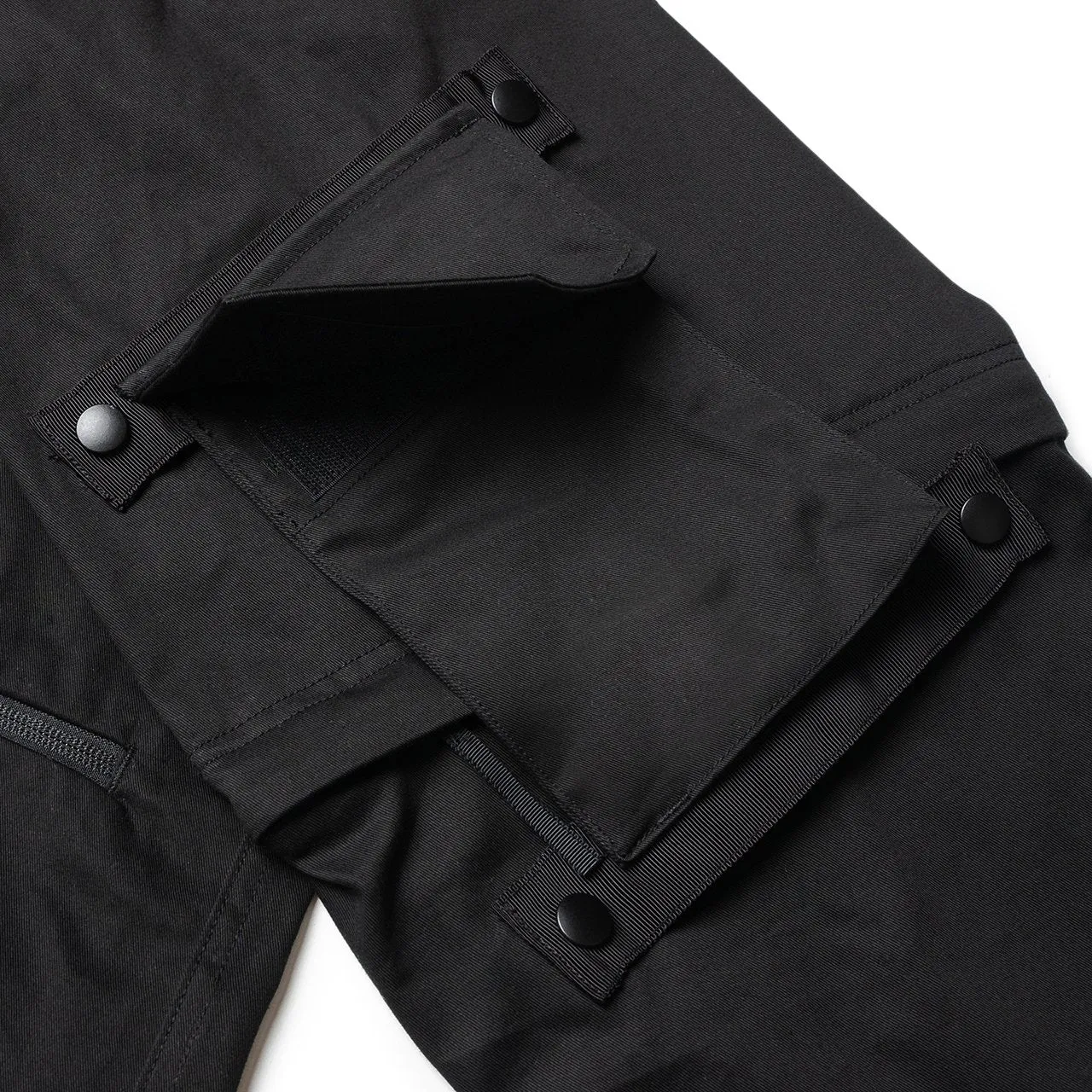 magic stick 2-way chemical parka (black)