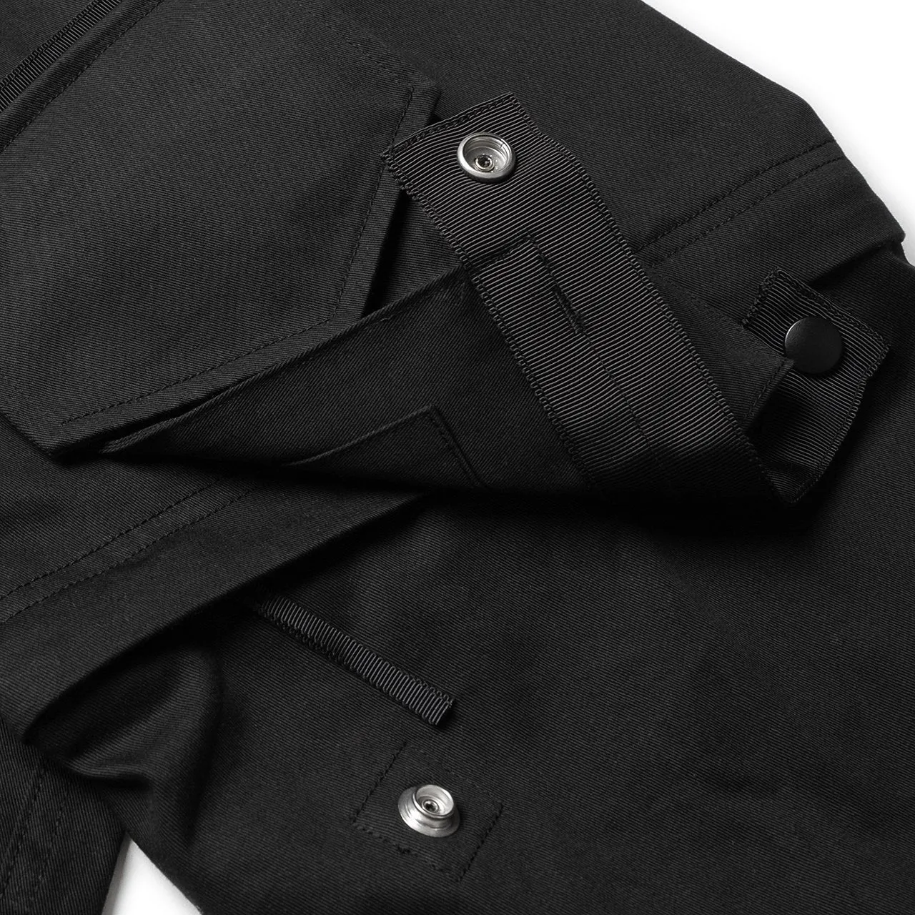 magic stick 2-way chemical parka (black)