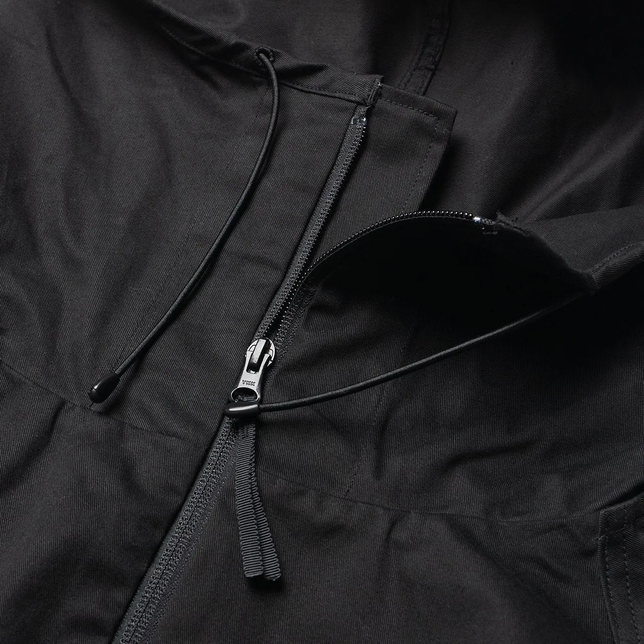 magic stick 2-way chemical parka (black)