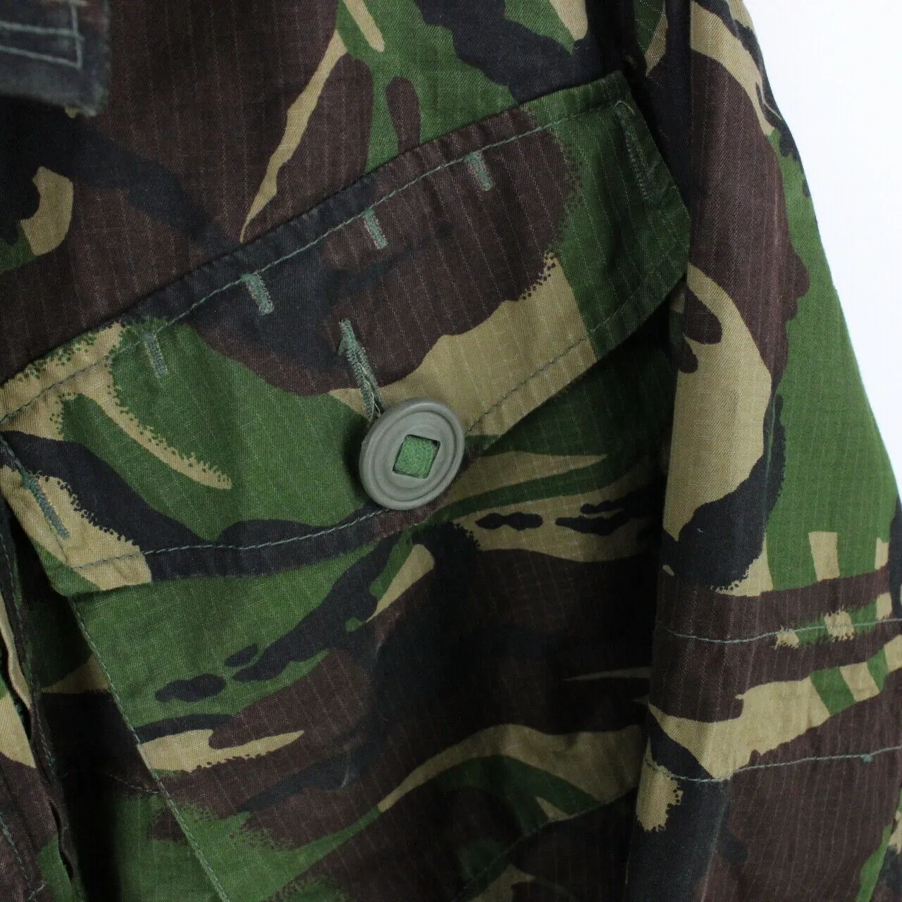 Mens Camouflage Army Jacket Green | XL