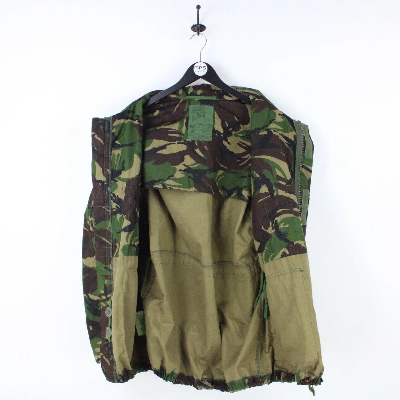 Mens Camouflage Army Jacket Green | XL