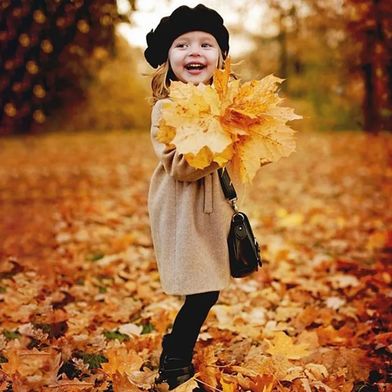 Mid Length Solid Color Winter Coat - GlamzLife