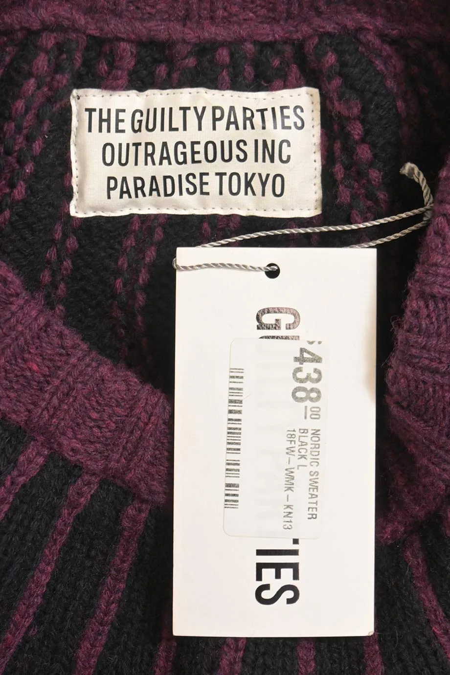 [MW227] Wacko Maria x Guilty Parties Tokyo | Jumper