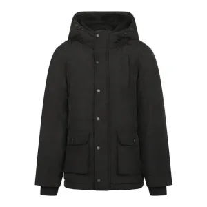 No Way Monday Boys Jacket Parka Black