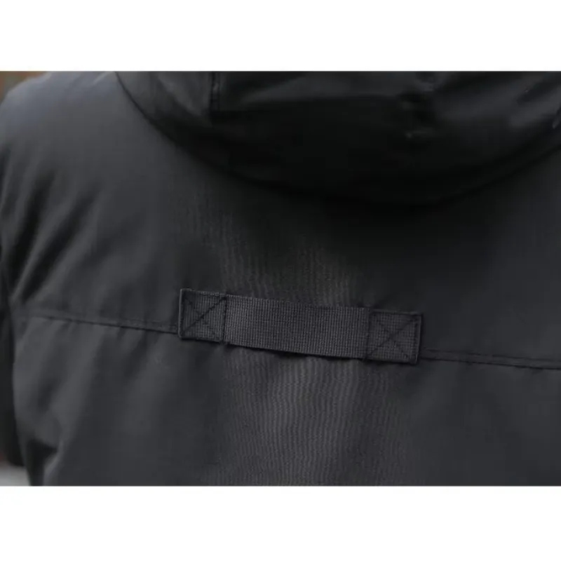 Nordoor - Parka Winterjas Heren – Lang Model met Capuchon en Meerdere Zakken