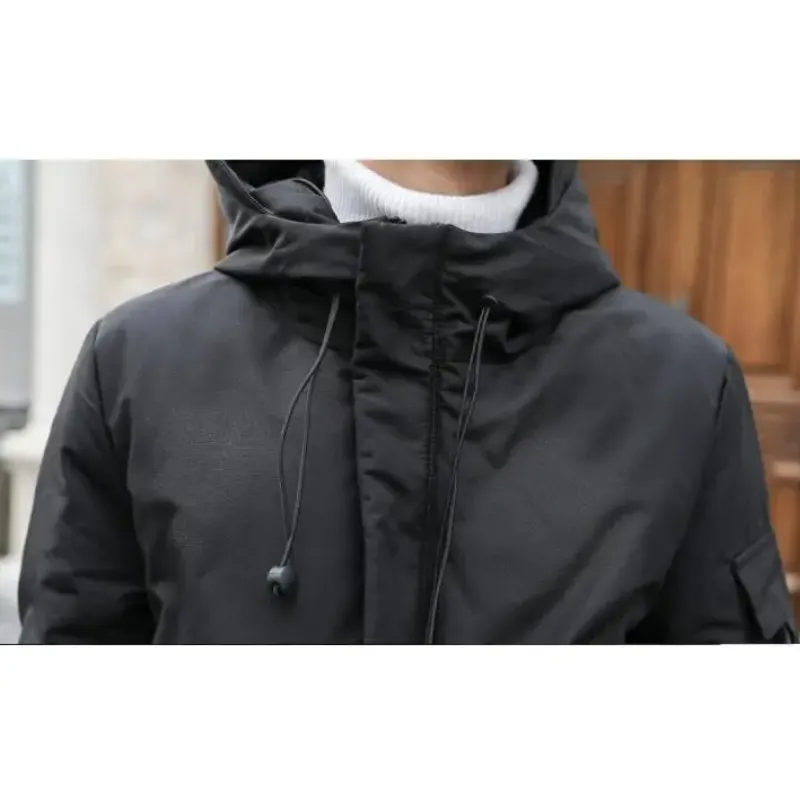 Nordoor - Parka Winterjas Heren – Lang Model met Capuchon en Meerdere Zakken