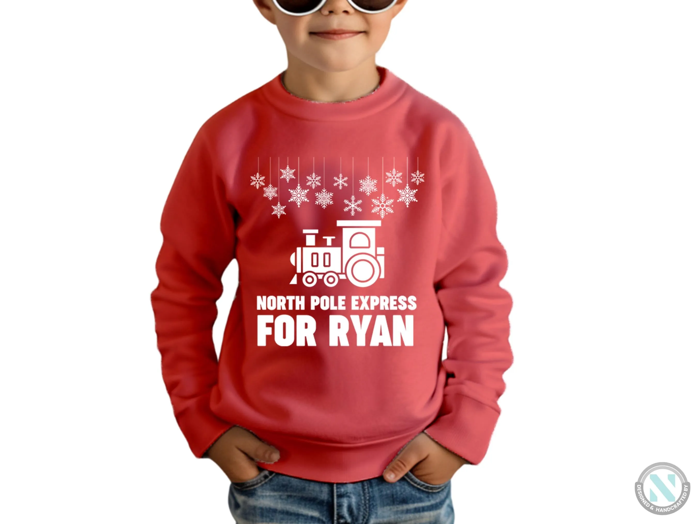 North Pole Express Custom Jumper Jumper Sweatshirt, Perfect Christmas Kids Jumper