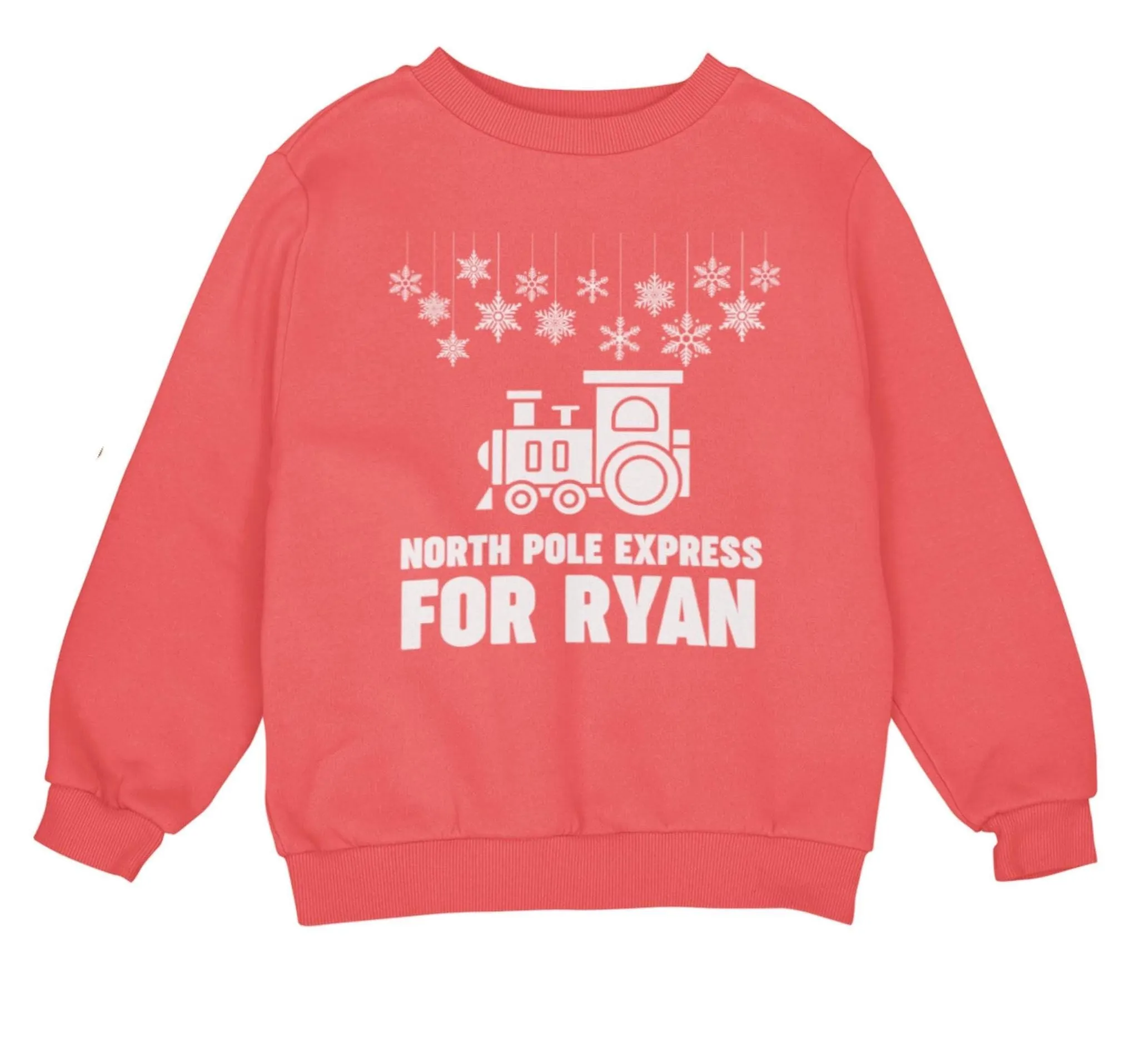 North Pole Express Custom Jumper Jumper Sweatshirt, Perfect Christmas Kids Jumper