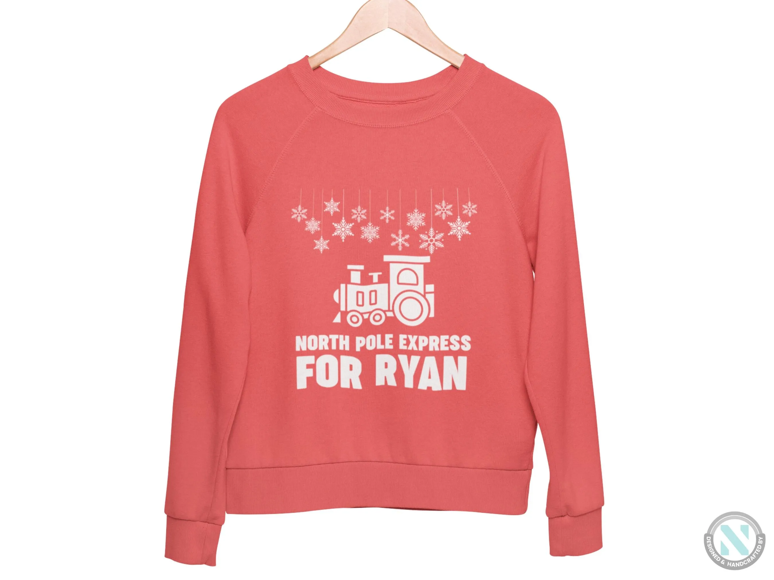 North Pole Express Custom Jumper Jumper Sweatshirt, Perfect Christmas Kids Jumper