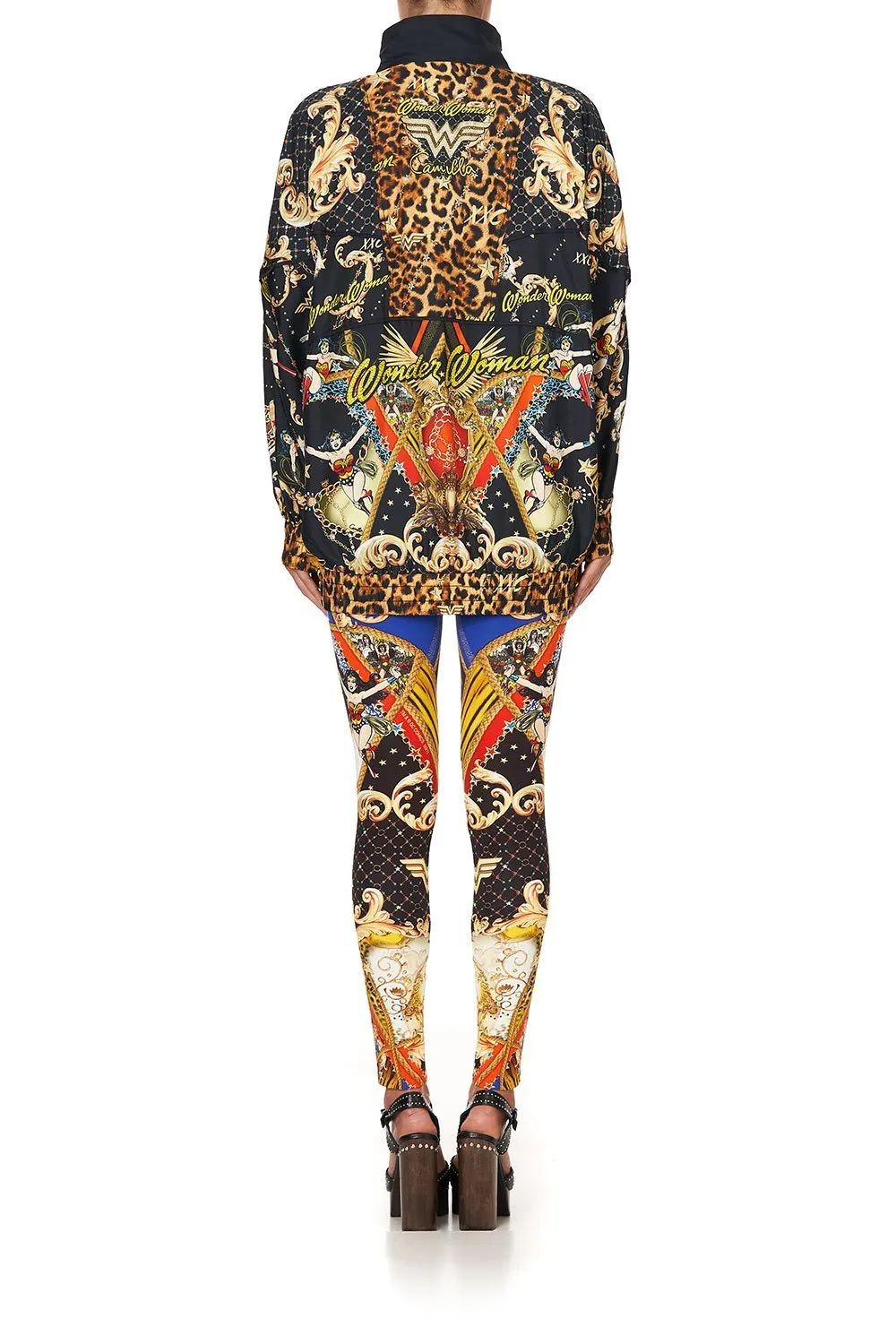 PANELLED YOKE PARKA WONDER WOMAN