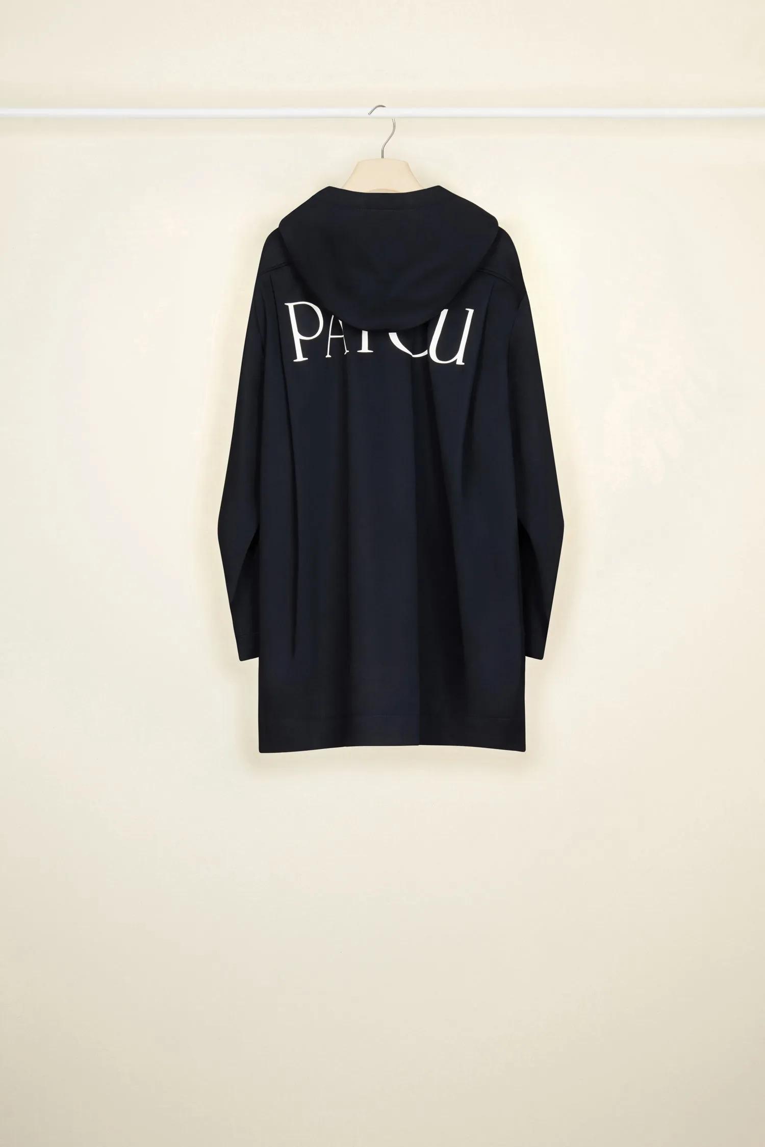 Patou oversized parka in organic cotton
