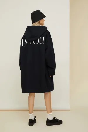 Patou oversized parka in organic cotton
