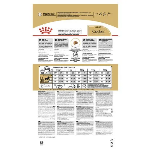 Royal Canin Dog Food Cocker Spaniel