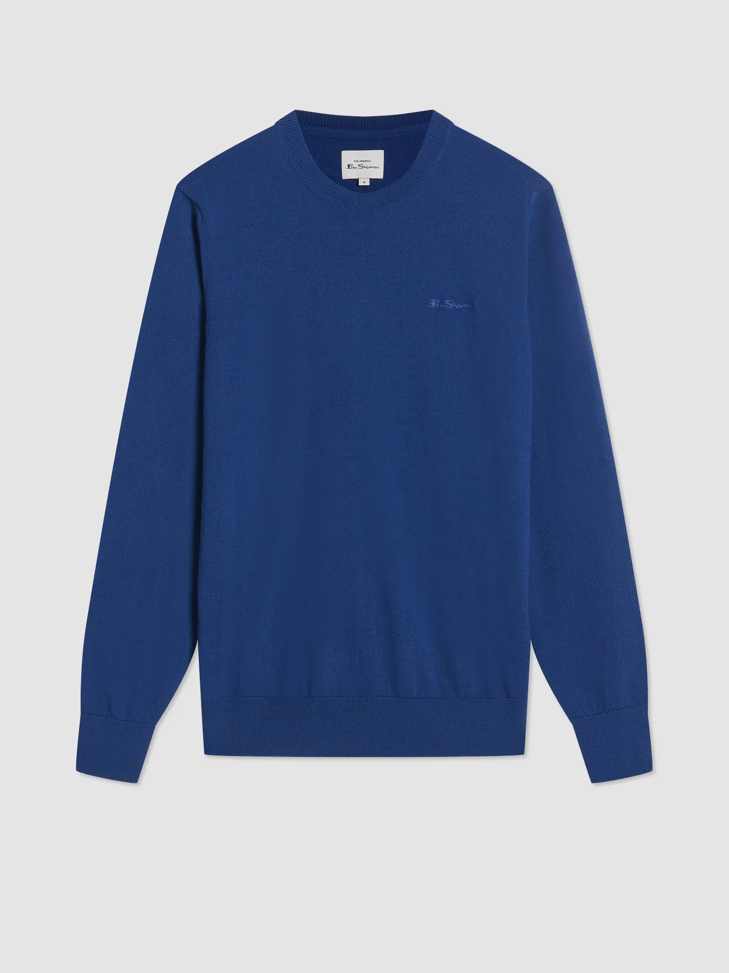 Signature Merino Crewneck Sweater - Twilight