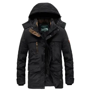 Tommy™ dikke winddichte met fleece Parka winterjas