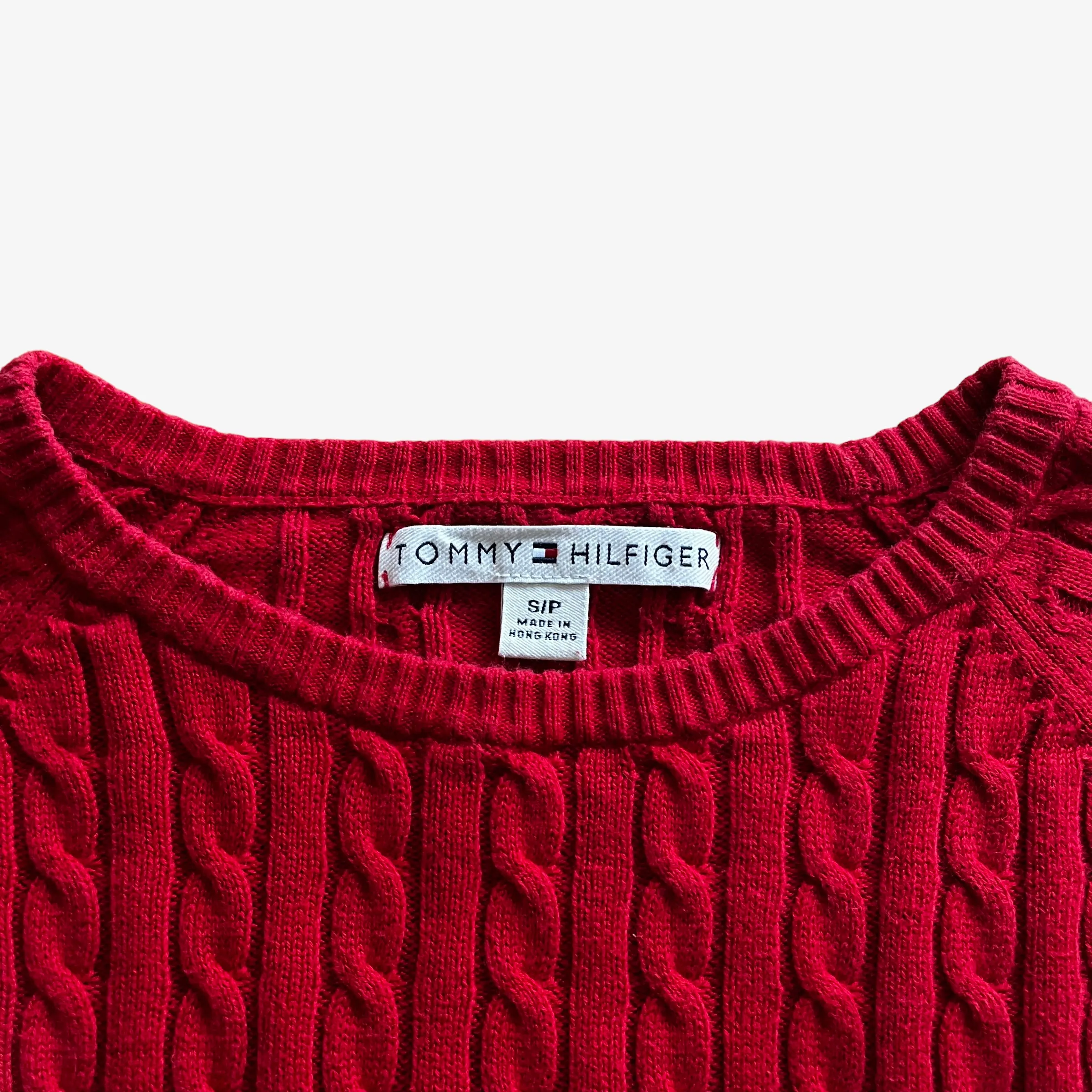 Tommy Hilfiger Cable Knit Jumper (Womenswear)