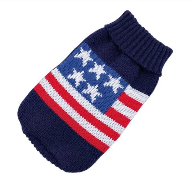 Winter Cartoon Dog Clothes