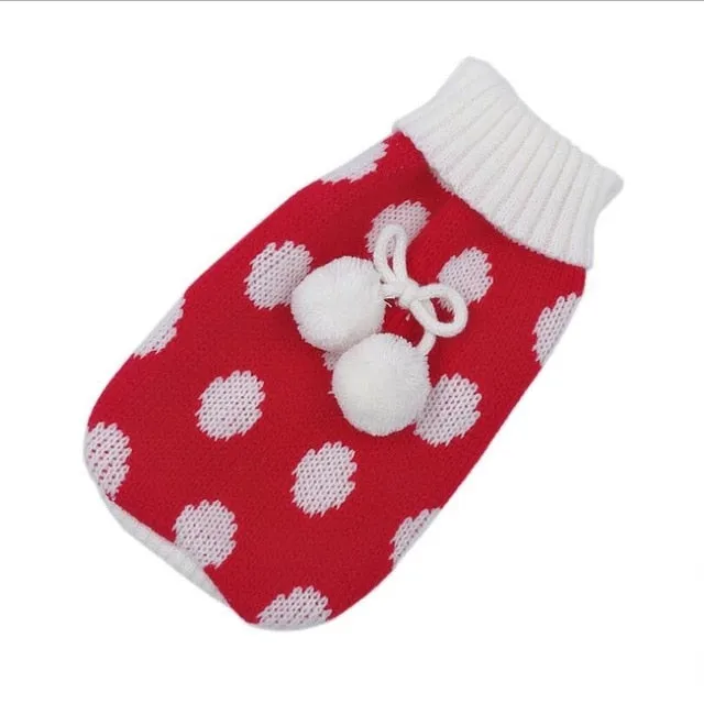 Winter Cartoon Dog Clothes