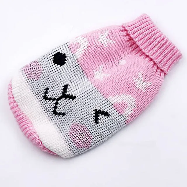 Winter Cartoon Dog Clothes