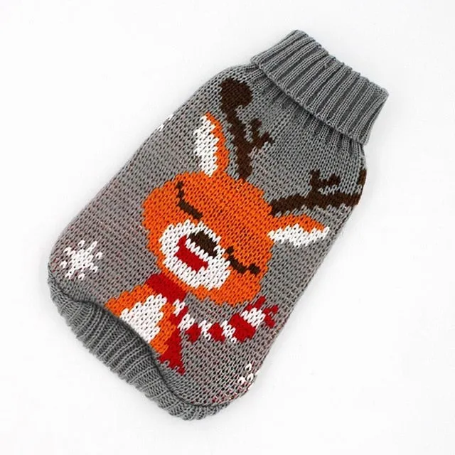Winter Cartoon Dog Clothes