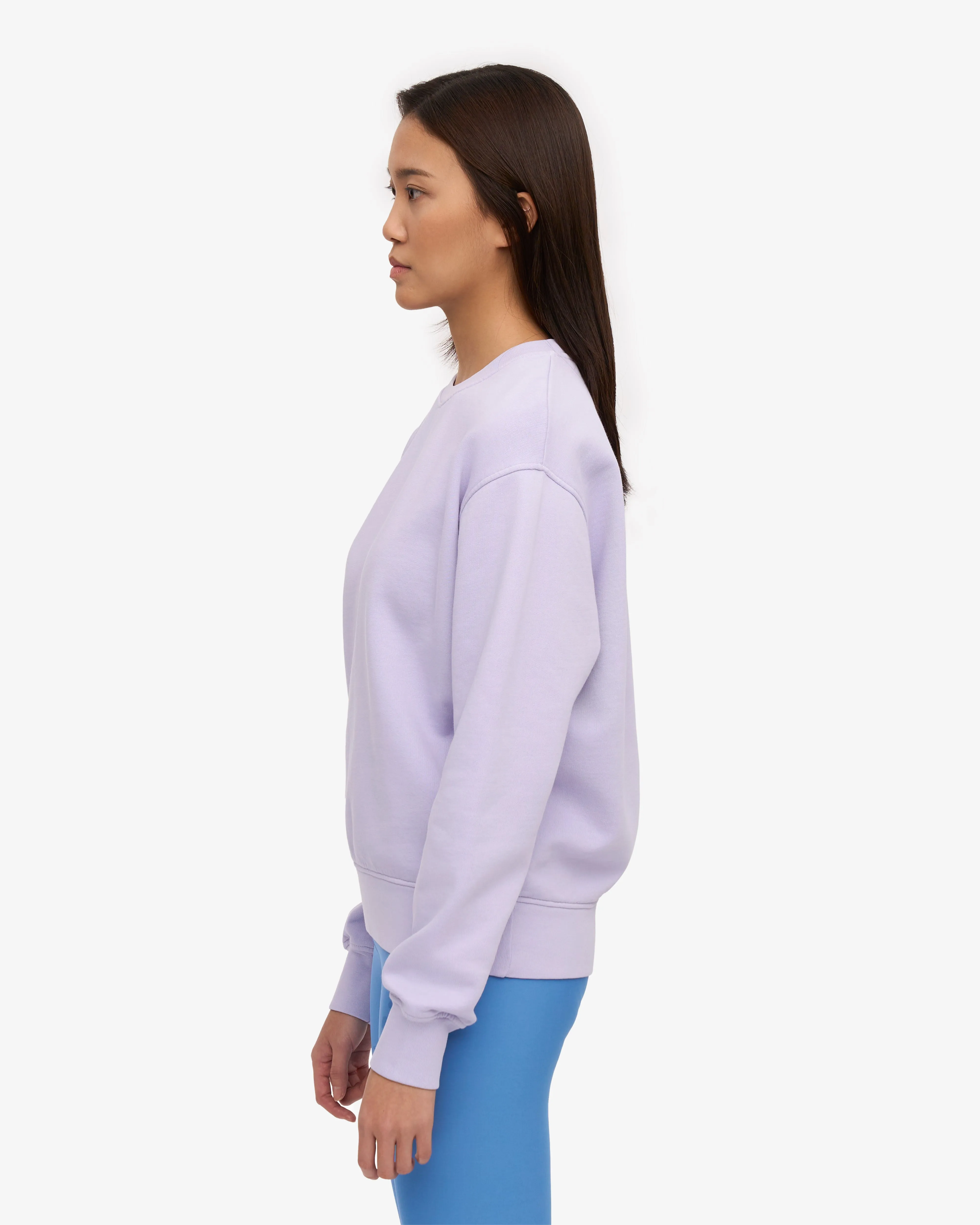 Women Classic Organic Crew - Soft Lavender