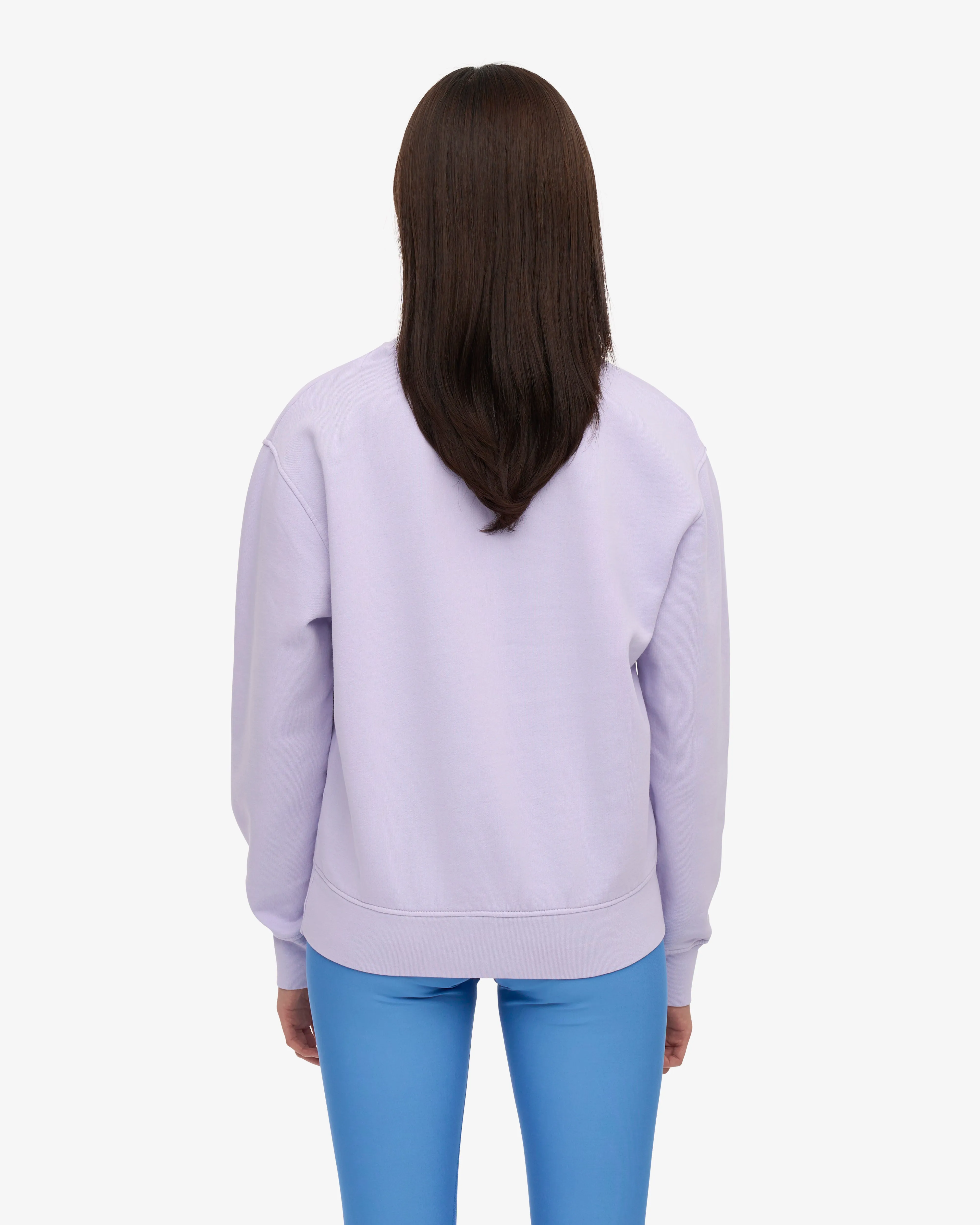 Women Classic Organic Crew - Soft Lavender