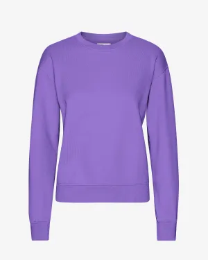 Women Classic Organic Crew - Ultra Violet
